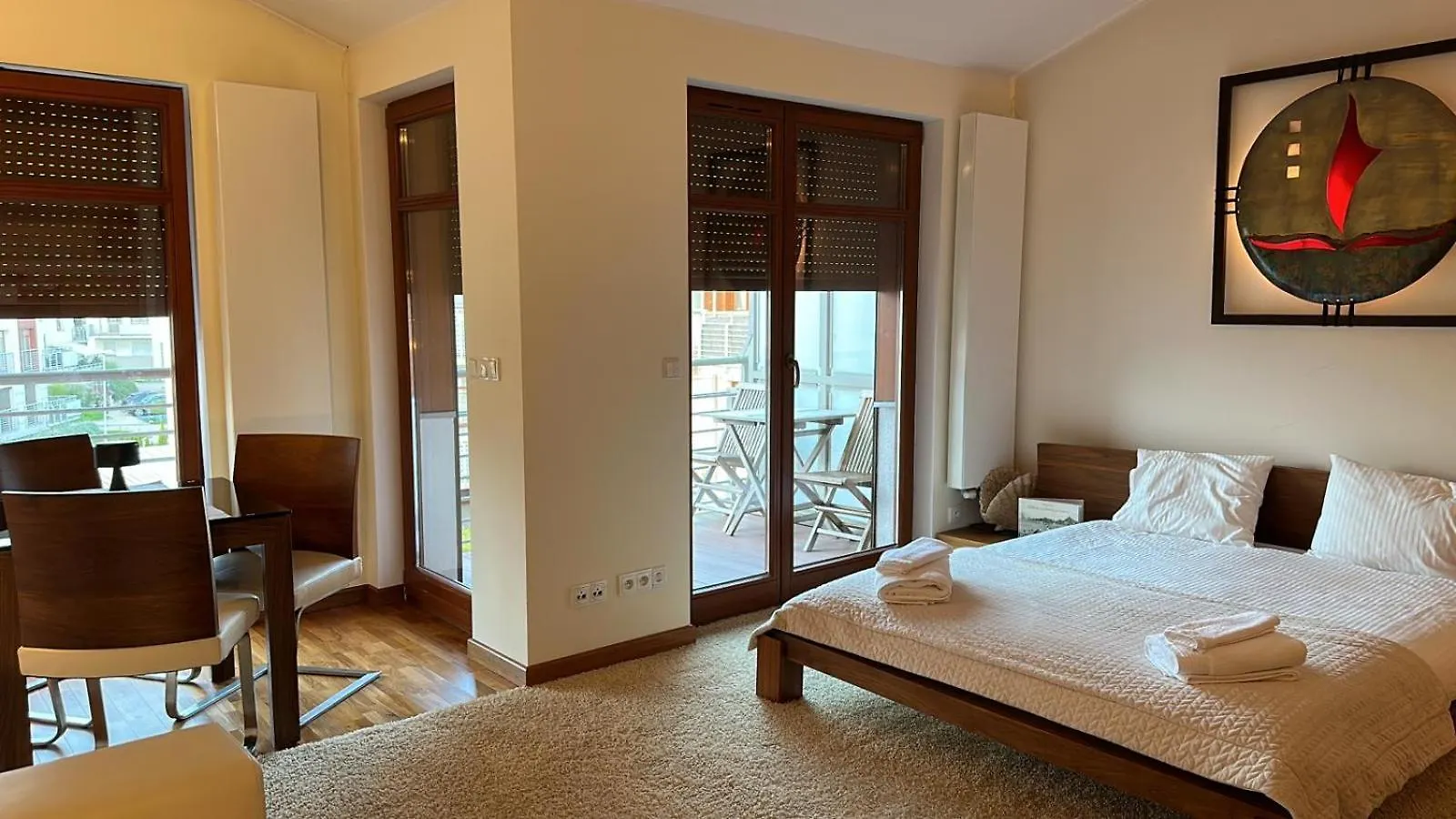 アパート グダニスクNeptun Park Apartament - 100 M Od Plazyアパートメント